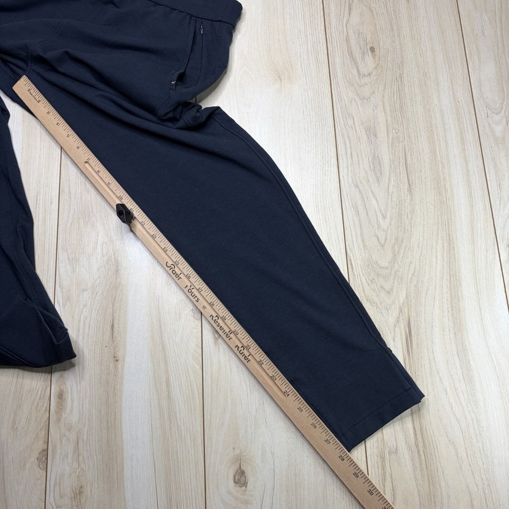 Ministry of Supply Jogger Pant Mens Medium Black Merino Wool Blend Athleisure - Picture 8 of 10